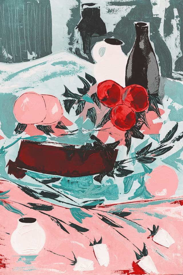 Flower paint