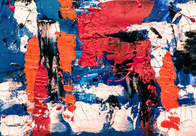 Blue Red White